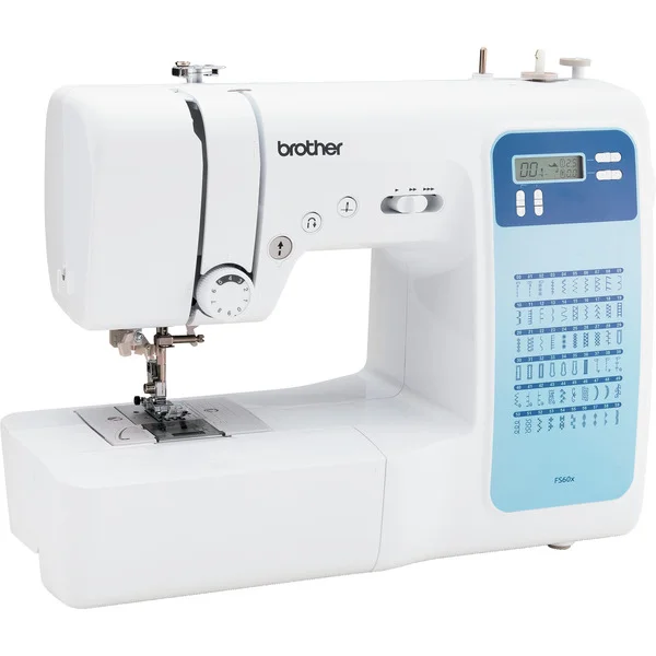Brother Computernähmaschine FS60x (weiß/blau)