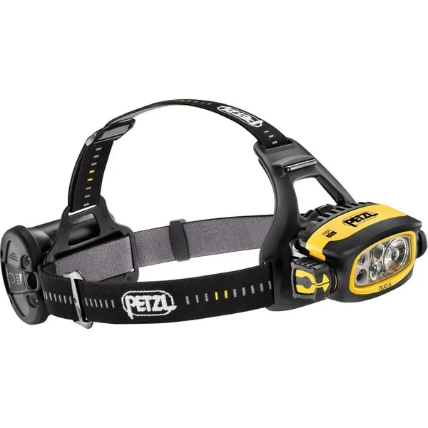 Petzl DUO S, LED-Leuchte (schwarz/gelb)