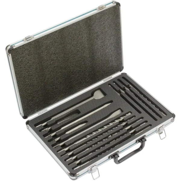 Makita SDS+ Bohrer- und Meißel-Set, Meißel- & Bohrer-Satz (17-teilig)
