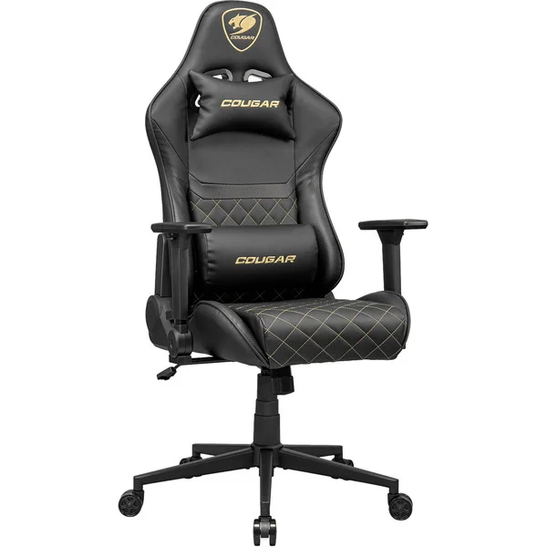 Cougar Gaming-Stuhl Armor One V2 Gold (schwarz/gold)