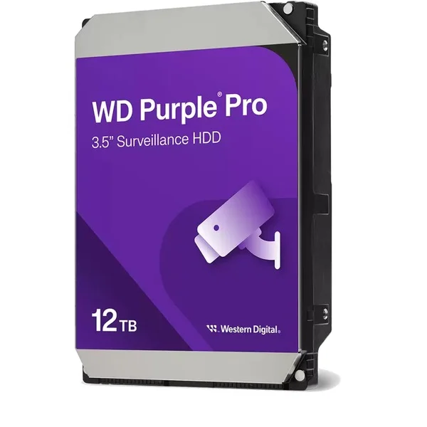 WD Purple Pro 12 TB, Festplatte (SATA 6 Gb/s, 3,5")