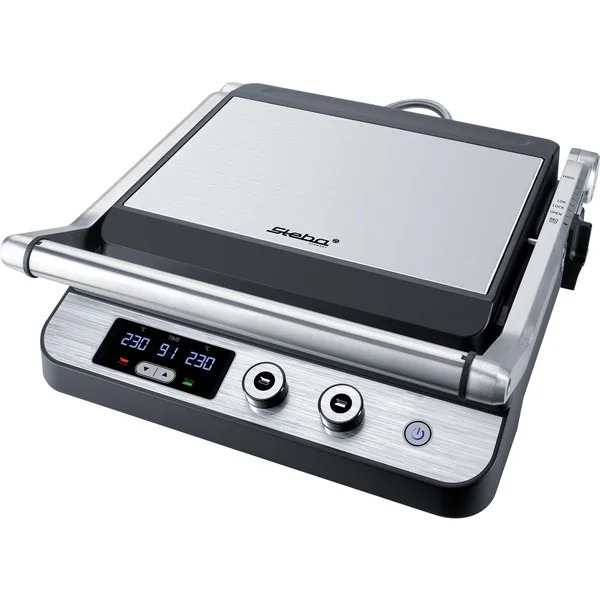 Steba Kontaktgrill FG 120 (silber, 1.800 Watt)
