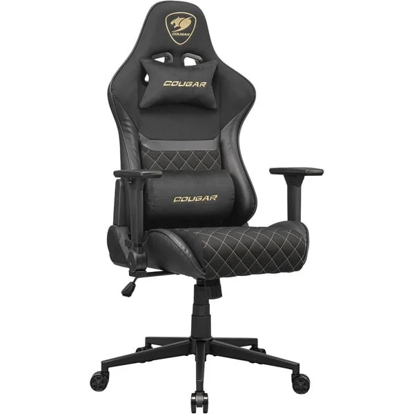 Cougar Gaming-Stuhl Armor One V2 Gold F (schwarz/gold)