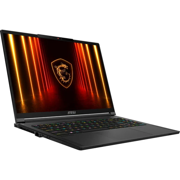MSI Stealth A16 AI+ A3XWIG-043, Gaming-Notebook (schwarz, AMD Ryzen AI 9 HX 370, NVIDIA GeForce RTX 5080, 32 GB LPDDR5X, 2 TB (2 TB SSD), Windows 11 Home)