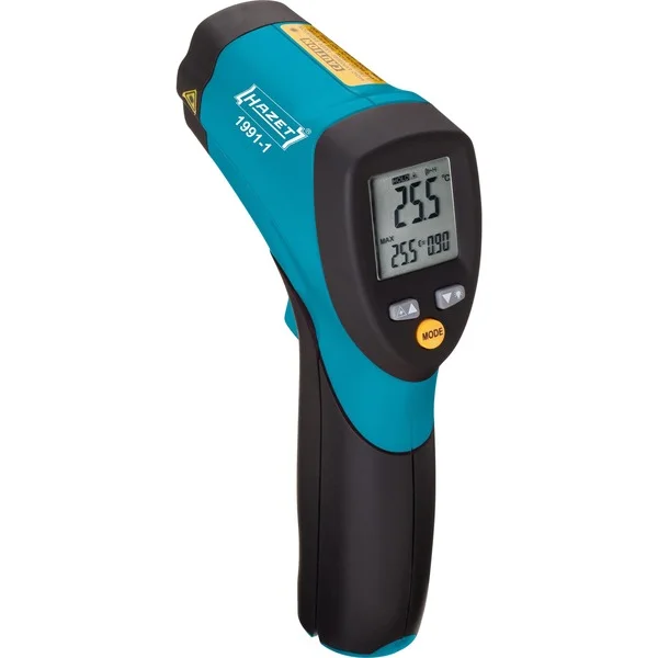 Hazet Infrarot-Thermometer 1991-1 (schwarz/blau, mit integriertem Laserpointer)