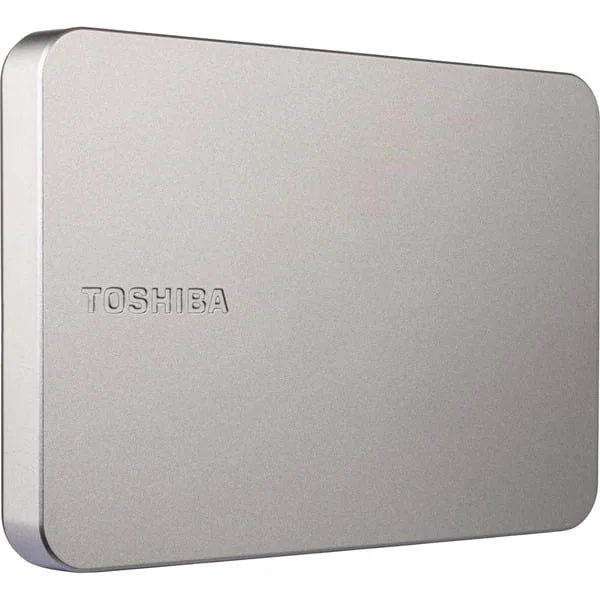 Toshiba Canvio Flex 2TB, Externe Festplatte (hellsilber, USB-C / USB-A)