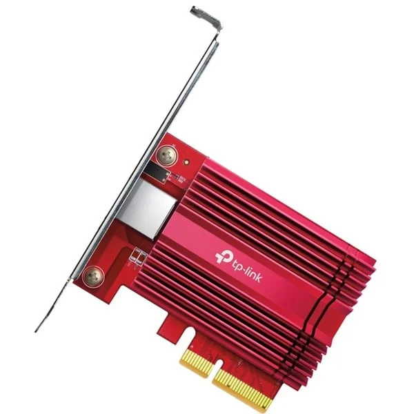 TP-Link TX401 10 Gigabit PCI Express, LAN-Adapter (rot)