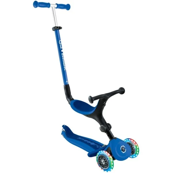 GLOBBER Go-Up Active Lights, Scooter (blau/dunkelblau)