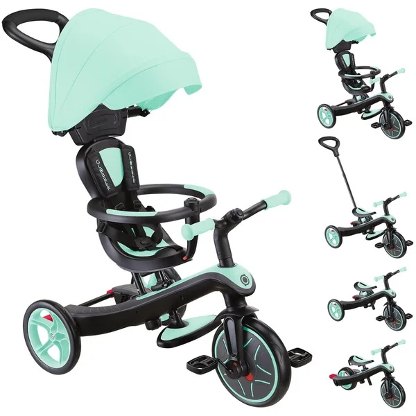 GLOBBER Explorer Trike 4 in 1, Kinderfahrzeug (mint)