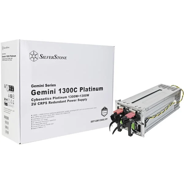 SilverStone Gemini 1300C Platinum, PC-Netzteil (1300 Watt)
