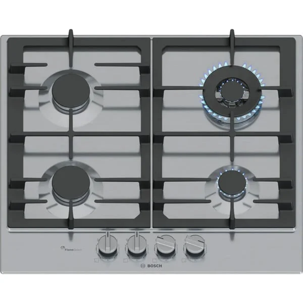 Bosch PCH6A5I90 Serie 6, Autarkes Kochfeld (edelstahl/schwarz)