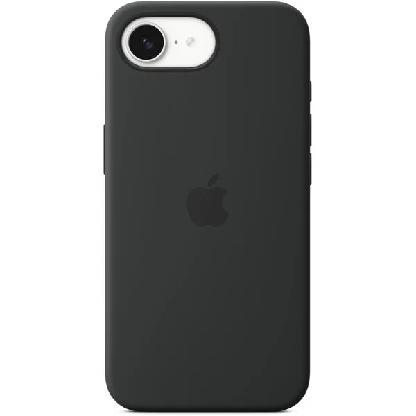 Apple Silikon Case, Handyhülle (schwarz, iPhone 16e)