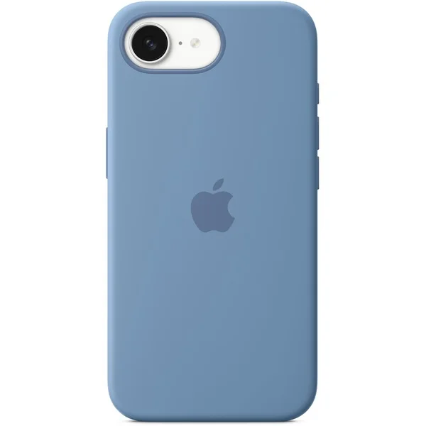 Apple Silikon Case, Handyhülle (hellblau, iPhone 16e)
