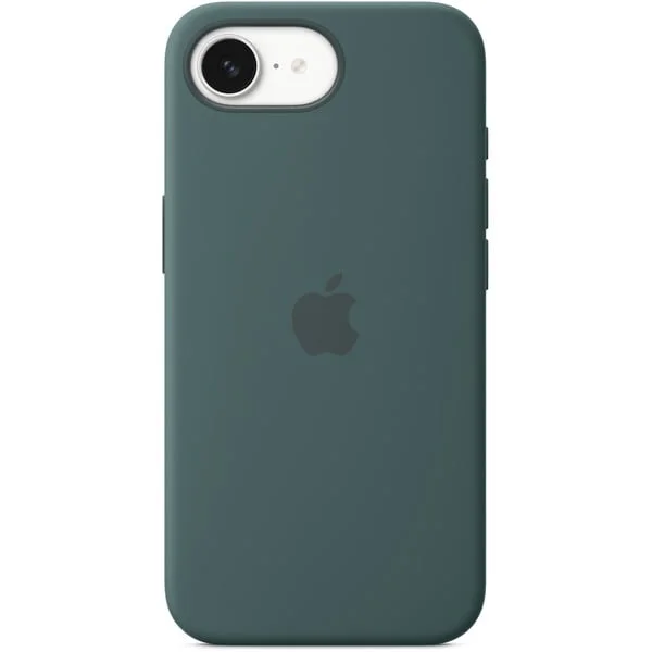 Apple Silikon Case, Handyhülle (dunkelgrün, iPhone 16e)