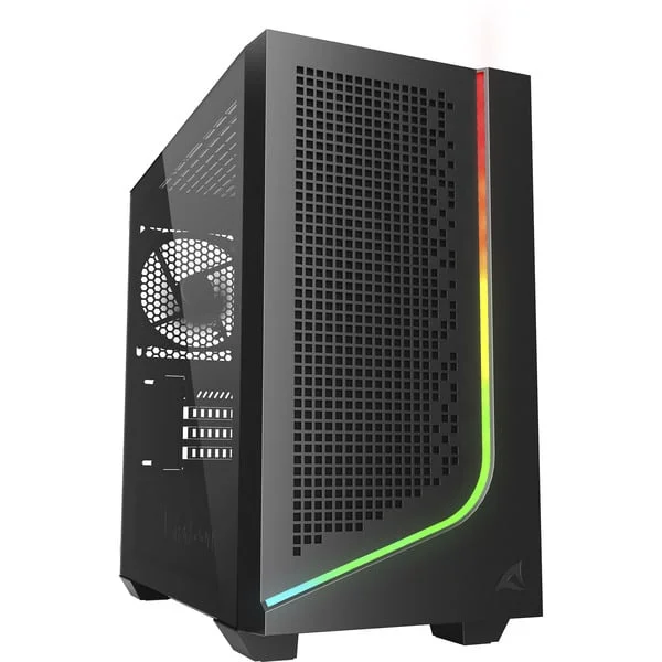 Sharkoon J1000 ARGB , Tower-Gehäuse (schwarz, Tempered Glass)