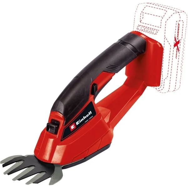 EINHELL Power X-Change Akku-Grasschere GC-CG 18/1 Li-Solo, 18Volt (rot/schwarz, ohne Akku und Ladegerät)