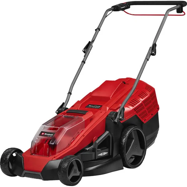 EINHELL Akku-Rasenmäher GE-CM 36/43 Li M - Solo, 36Volt (2x18V) (rot/schwarz, ohne Akku und Ladegerät)