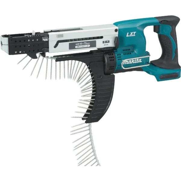 Makita Akku-Magazinschrauber DFR750Z, 18 Volt (blau/schwarz, ohne Akku und Ladegerät)