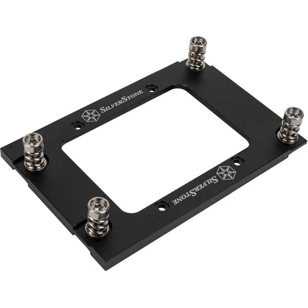 SilverStone AMD Socket sTR5 / SP6 / sWRX9 / sWRX8 / sTRX4 / TR4 / SP3 Sockel-Montagekit XAC-MK-TR5, Halterung (schwarz, für SilverStone XE360PDD / XE360 Serie)