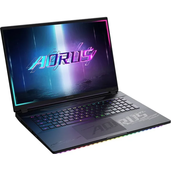 GIGABYTE AORUS MASTER 18 BZHC6DED42SP, Gaming-Notebook (Intel® Core™ Ultra 9 275HX, NVIDIA GeForce RTX 5090, 64 GB DDR5, 4 TB (2 TB SSD & 2 TB SSD), Windows 11 Pro)