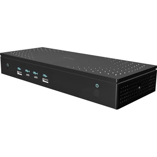 i-tec Universal 5x 4K/60Hz Display Docking Station Power Delivery 100W, Dockingstation (schwarz, Anschluss per USB/Thunderbolt 3/4)