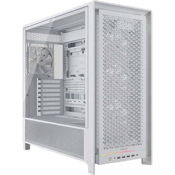 Corsair FRAME 5000D RS , Tower-Gehäuse (weiß, Tempered Glass)