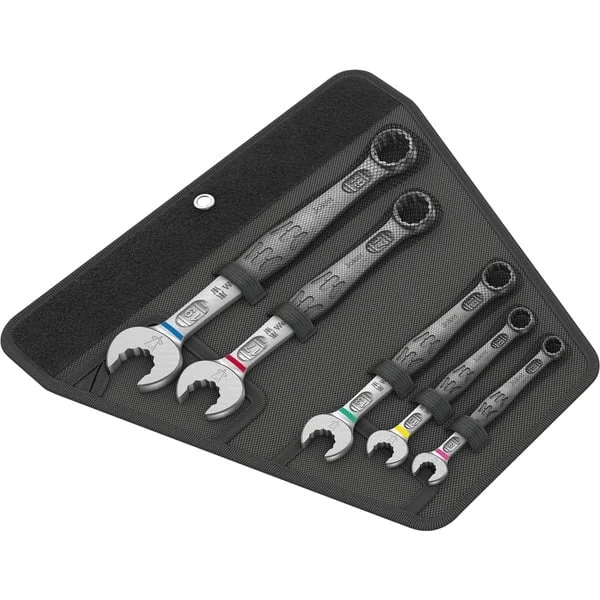 Wera 6003 Joker 5 Set 1, 5-teilig, Schraubenschlüssel (Ringmaulschlüssel-Satz)