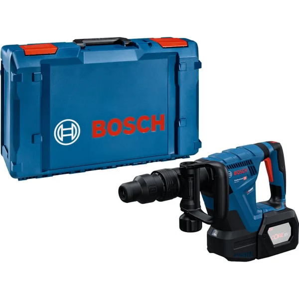 Bosch Professional Akku-Schlaghammer GSH 18V-5 Professional solo, 18Volt, Meißelhammer (blau/schwarz, ohne Akku und Ladegerät, in XL-BOXX)