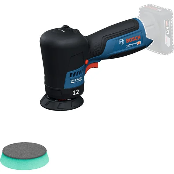 Bosch Professional Akku-Poliermaschine GPX 12V-77 Professional solo, 12Volt (blau/schwarz, ohne Akku und Ladegerät)