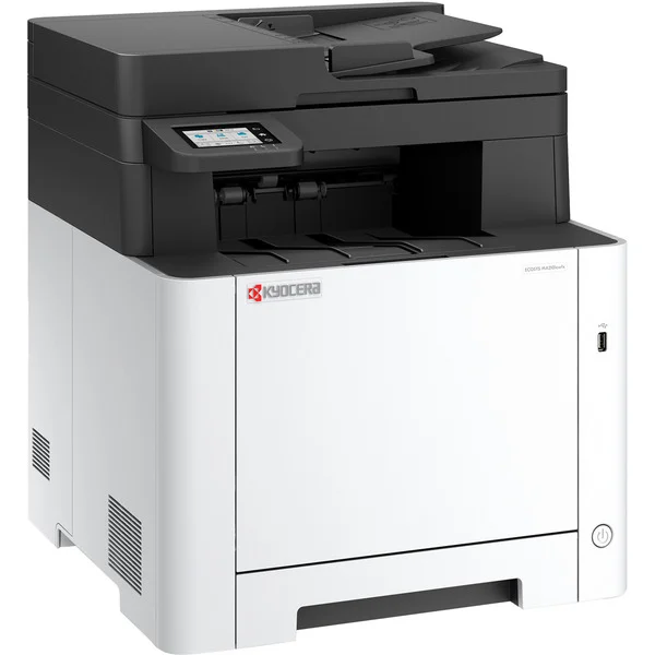 Kyocera ECOSYS MA2101cwfx Plus (inkl. 3 Jahre Kyocera Life Plus), Multifunktionsdrucker (grau/schwarz, Scan, Kopie, Fax, USB, LAN, WLAN, Duplex (Druck))