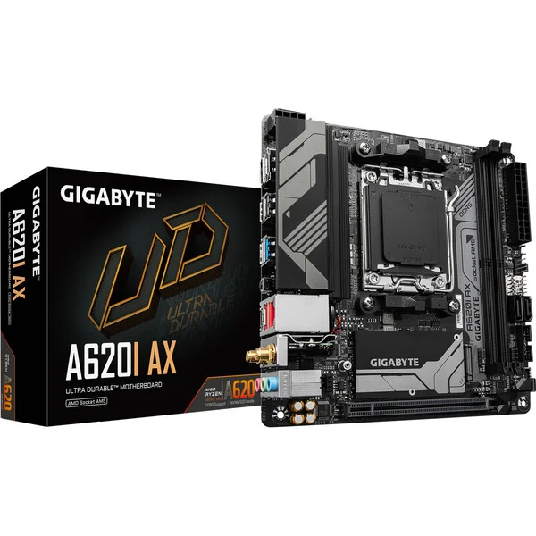 GIGABYTE A620I AX, Mainboard (schwarz)