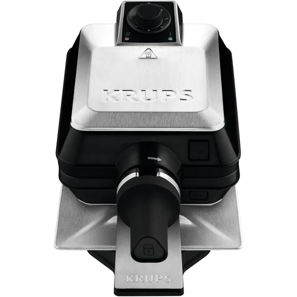 Krups Waffeleisen Professional FDD95D (edelstahl/schwarz, 1.200 Watt)