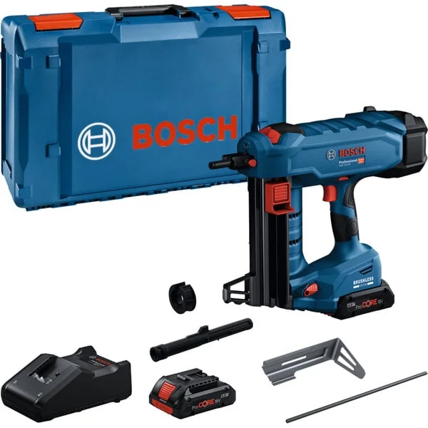 Bosch Professional Akku-Betonnagler GNB 18V-40 Professional, 18Volt (blau/schwarz, 2x Akku ProCORE18V 4,0Ah, XL-BOXX)