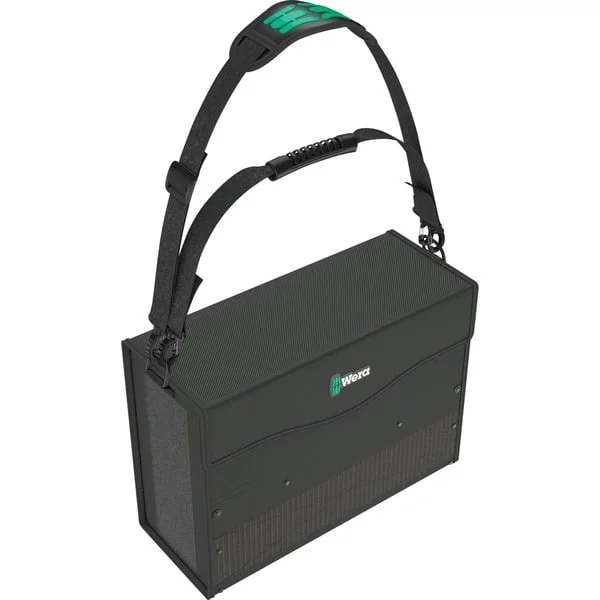 Wera 2go 2 XL, Werkzeugkiste (schwarz, mit Tragegurt)