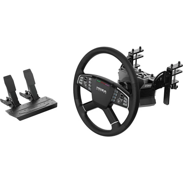 MOZA Trucking Bundle, Lenkrad (schwarz)