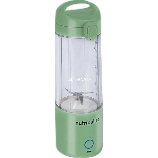nutribullet Portable Standmixer NBP003LG (hellgrün, akkubetrieben, 0,475 Liter)