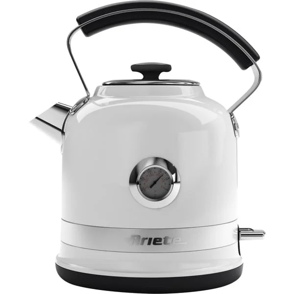 Ariete Wasserkocher Moderna (weiß, 2.000 Watt, 1,7 Liter)
