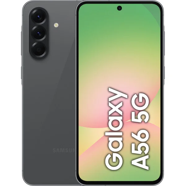 Samsung Galaxy A56 5G 128GB, Handy (Awesome Graphite, Android 15, 8 GB)