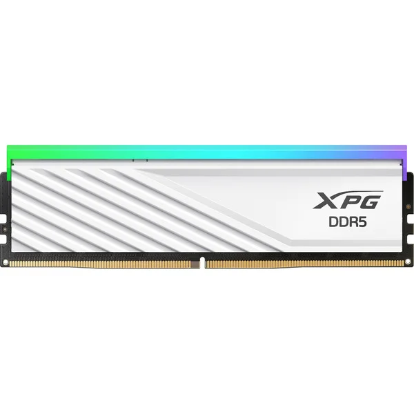 ADATA DIMM 16 GB DDR5-6000, Arbeitsspeicher (weiß, AX5U6000C3616G-SLABRWH, XPG Lancer Blade RGB, INTEL XMP, AMD EXPO)