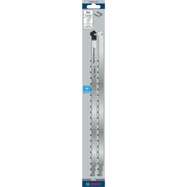 Bosch Professional PRO Aerated Concrete HM-Sägeblatt TF 350 NHM, 2-teilig (für Tandemfuchsschwanz GFZ)