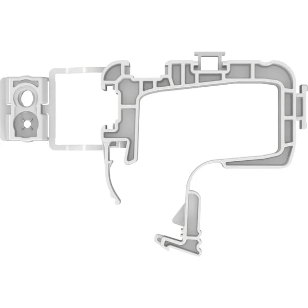 Bosch Professional PRO EPH-20 Kabelhänger, 100 Stück, Kabelclip (hellgrau, für 20 Kabel NYM 3 x 1,5mm²)
