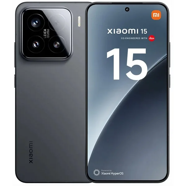 Xiaomi 15 256GB, Handy (Black, HyperOS, 12 GB)