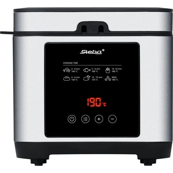 Steba Fritteuse DF 150 (edelstahl/schwarz, 1.200 Watt)