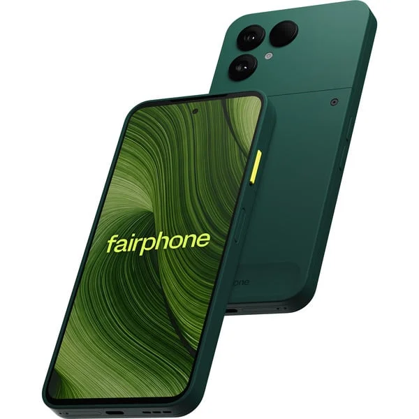 Das Fairphone (Gen. 6) 256GB, Handy (Forest Green, Android 15, 8 GB)
