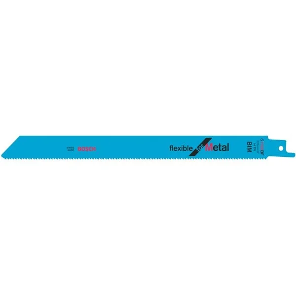 Bosch Professional Säbelsägeblatt S 1122 BF Flexible for Metal, 100 Stück (Länge 225mm)