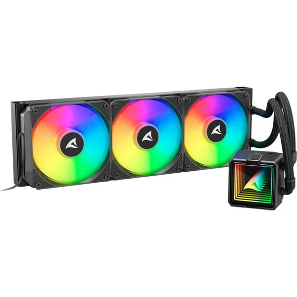 Sharkoon S100 ARGB, Wasserkühlung (schwarz)