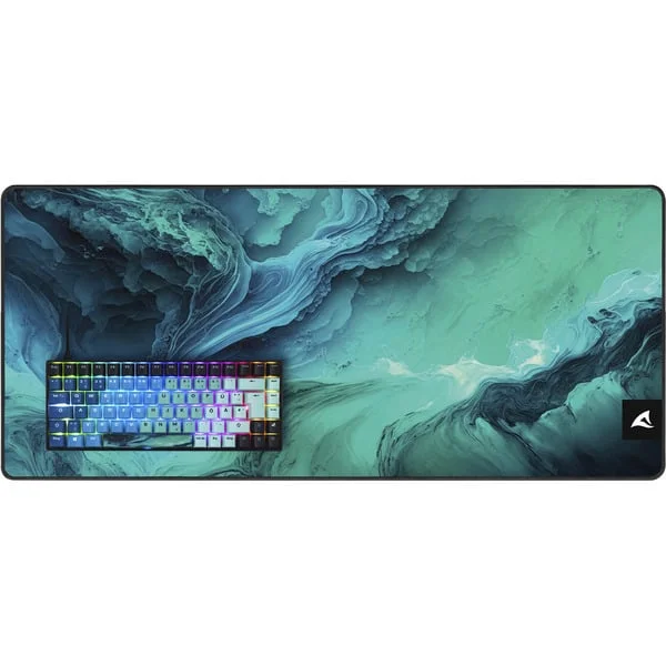 Sharkoon SKILLER SGK50 S3 Ultimate Rev2, Set (türkis/blau, DE-Layout, Sharkoon Linear)