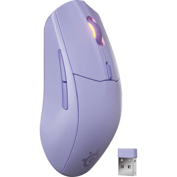SteelSeries Rival 3 Wireless Gen 2, Gaming-Maus (lavendel)