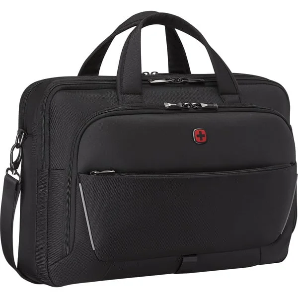 Wenger Meteor Brief 16” - 17'' , Notebooktasche (schwarz, bis 43,2 cm (17"))