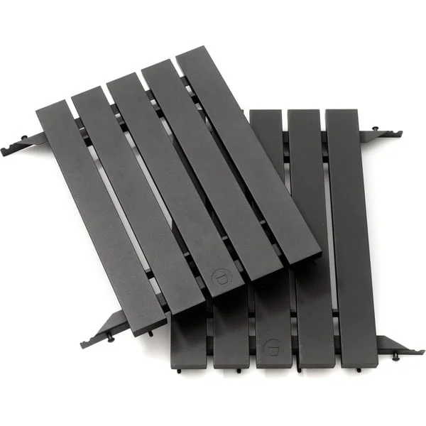 Kamado Joe Aluminium Seitentische für Big Joe BJ-ALUMN, Ablage (schwarz)